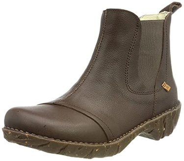 El Naturalista Damen Ankle Boots Yggdrasil, Frauen Stiefeletten,flach,Stiefel,Bootee,Booties,halbstiefel,Kurzstiefel,Brown-Sunset,39 im Sale